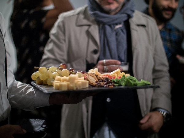 catering event chef plating corporate